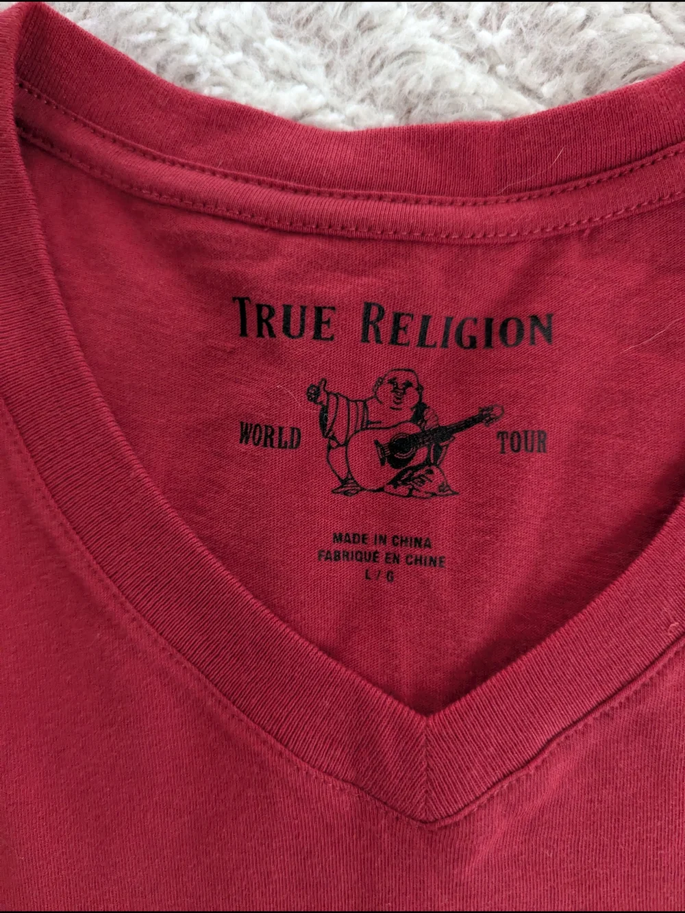 NWT True Religion Logo Tee